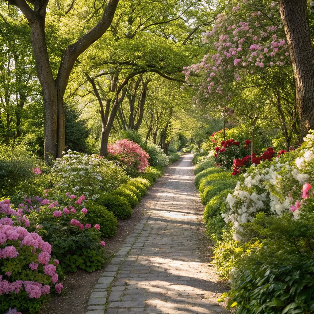 Beautiful Garden Pathway