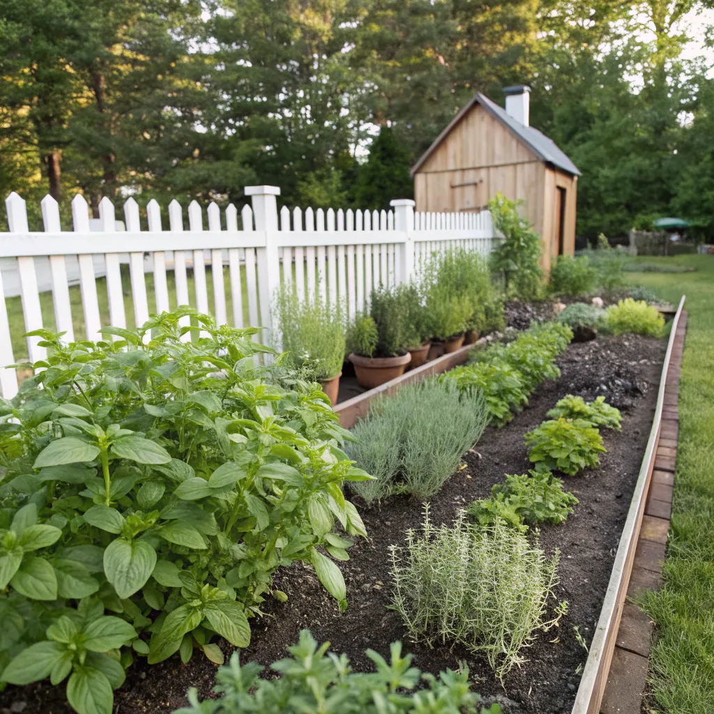 Sarah's herb garden